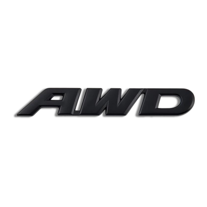 Black AWD Emblem 