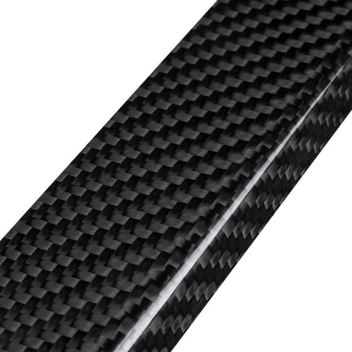 Real Carbon Fiber License Plate Frame  Close Up